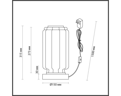 Сделать заказ Настольная лампа Odeon Light 5408/10TL| VIVID-LIGHT.RU