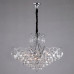 Оформить заказ Каскадная люстра Eurosvet 10080/12 хром/прозрачный хрусталь Strotskis| VIVID-LIGHT.RU