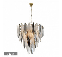 Каскадная люстра iLamp P2543-8 GD