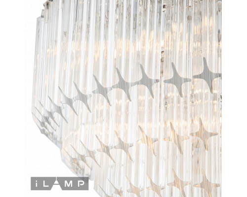 Купить Каскадная люстра iLamp 051D-6 NIC| VIVID-LIGHT.RU