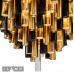 Купить Каскадная люстра iLamp 097D-12 MBR+BK| VIVID-LIGHT.RU