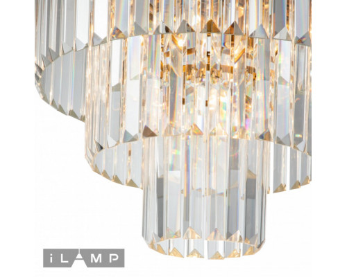 Заказать Каскадная люстра iLamp 7383/6P BR| VIVID-LIGHT.RU