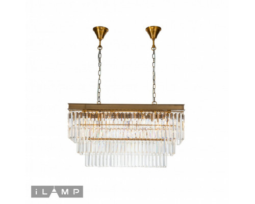 Купить Каскадная люстра iLamp 6119-800 BR| VIVID-LIGHT.RU