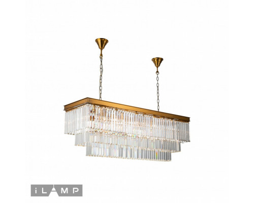 Заказать Каскадная люстра iLamp 6119-1200 BR| VIVID-LIGHT.RU