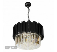 Каскадная люстра iLamp MD8584-6 BK
