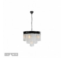 Каскадная люстра iLamp 10495-5+1P CR