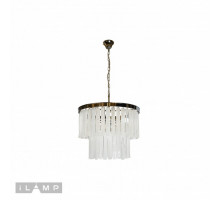 Каскадная люстра iLamp 10529-5+1P CR