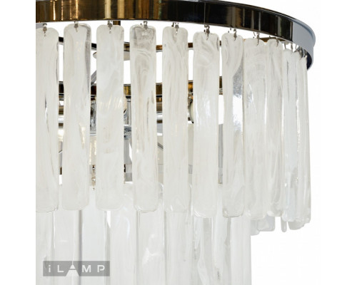 Заказать Каскадная люстра iLamp 10529-5+1P CR| VIVID-LIGHT.RU