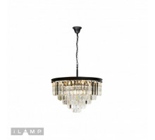 Каскадная люстра iLamp 6101-600 BK