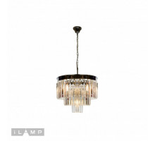 Каскадная люстра iLamp 7382/5+1P CR