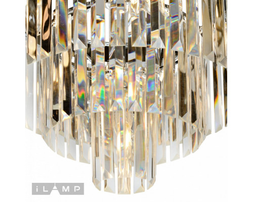 Сделать заказ Каскадная люстра iLamp 7382/5+1P CR| VIVID-LIGHT.RU