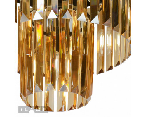 Оформить заказ Каскадная люстра iLamp 7382/3+1P CR| VIVID-LIGHT.RU