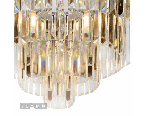 Заказать Каскадная люстра iLamp 7382/6+3+1P CR| VIVID-LIGHT.RU