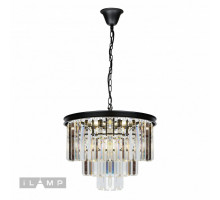 Каскадная люстра iLamp 6101-500 BK