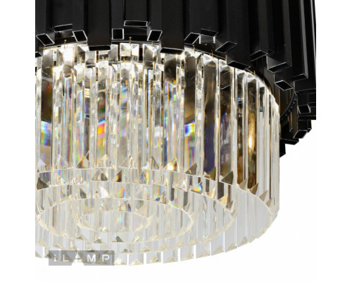 Заказать Каскадная люстра iLamp MD8584-10 BK| VIVID-LIGHT.RU