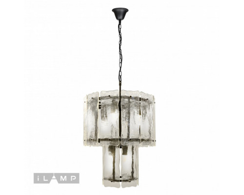 Заказать Каскадная люстра iLamp 10440-6+3P BK| VIVID-LIGHT.RU