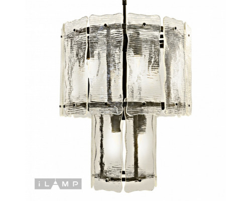 Заказать Каскадная люстра iLamp 10440-6+3P BK| VIVID-LIGHT.RU