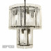 Заказать Каскадная люстра iLamp 10440-6+3P BK| VIVID-LIGHT.RU