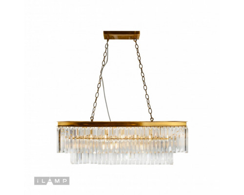 Купить Каскадная люстра iLamp 8945-6A GLD| VIVID-LIGHT.RU