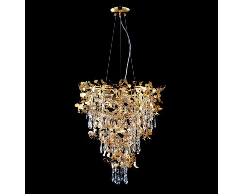 Купить Каскадная люстра Crystal Lux ROMEO SP10 GOLD D600| VIVID-LIGHT.RU