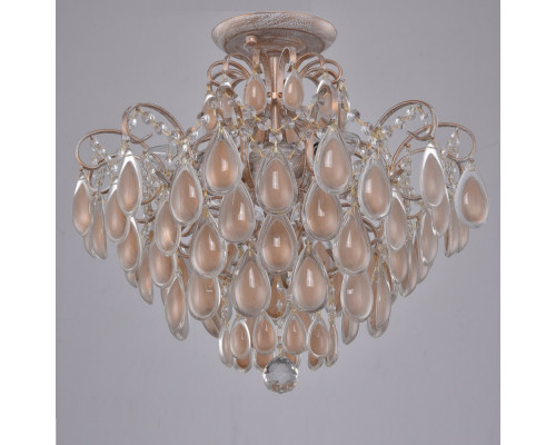 Заказать Каскадная люстра Crystal Lux SEVILIA PL4 GOLD| VIVID-LIGHT.RU