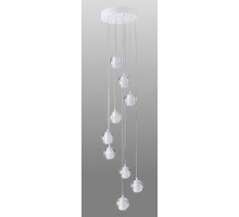 Каскадная люстра Crystal Lux GASPAR SP9 D300 WHITE