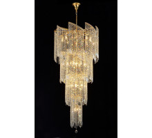 Каскадная люстра Crystal Lux GRANDE SP25 D800 GOLD