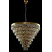 Купить Каскадная люстра Crystal Lux ABIGAIL SP22 D820 GOLD/AMBER| VIVID-LIGHT.RU