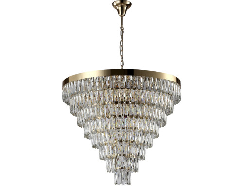 Заказать Каскадная люстра Crystal Lux ABIGAIL SP22 D820 GOLD/TRANSPARENT| VIVID-LIGHT.RU