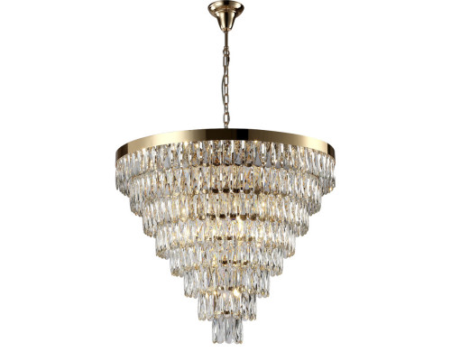 Заказать Каскадная люстра Crystal Lux ABIGAIL SP22 D820 GOLD/TRANSPARENT| VIVID-LIGHT.RU