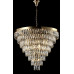 Заказать Каскадная люстра Crystal Lux ABIGAIL SP22 D820 GOLD/TRANSPARENT| VIVID-LIGHT.RU