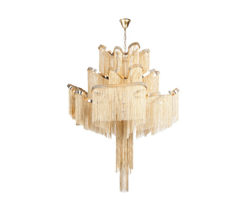 Сделать заказ Каскадная люстра LOFT IT 10208/800 Gold| VIVID-LIGHT.RU