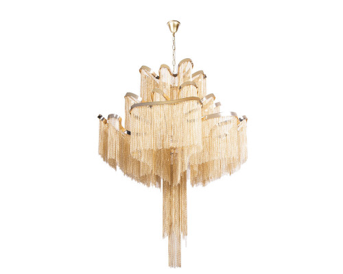 Сделать заказ Каскадная люстра LOFT IT 10208/800 Gold| VIVID-LIGHT.RU