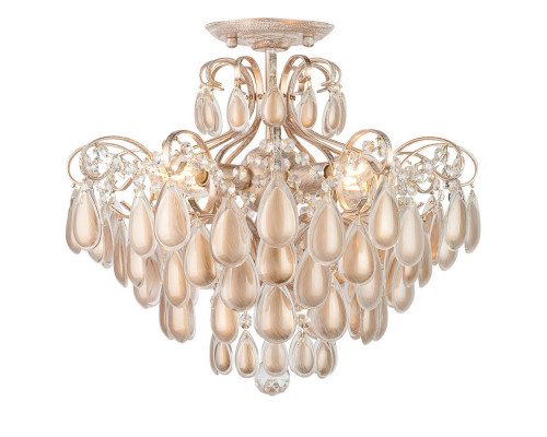 Оформить заказ Каскадная люстра AM Group MONICA PL4 GOLD| VIVID-LIGHT.RU