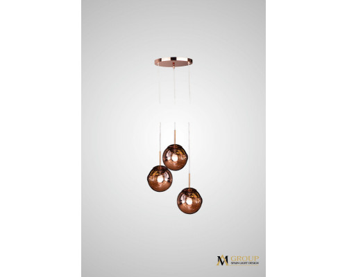 Сделать заказ Каскадная люстра AM Group AM352-3CP| VIVID-LIGHT.RU