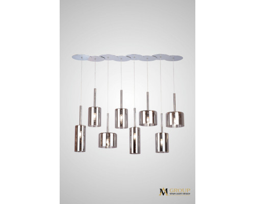 Оформить заказ Каскадная люстра AM Group AM355-8CH| VIVID-LIGHT.RU