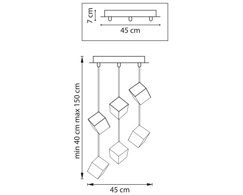 Оформить заказ Каскадная люстра Lightstar 805569| VIVID-LIGHT.RU