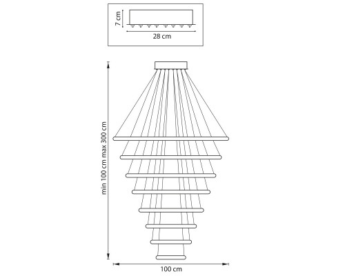 Купить Каскадная люстра Lightstar 736483| VIVID-LIGHT.RU