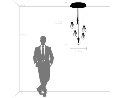 Заказать Каскадная люстра Lightstar 805169| VIVID-LIGHT.RU