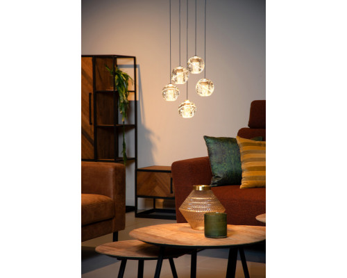 Сделать заказ Каскадная люстра LUCIDE 13497/15/02| VIVID-LIGHT.RU