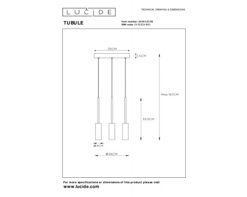 Сделать заказ Каскадная люстра LUCIDE 24401/21/30| VIVID-LIGHT.RU