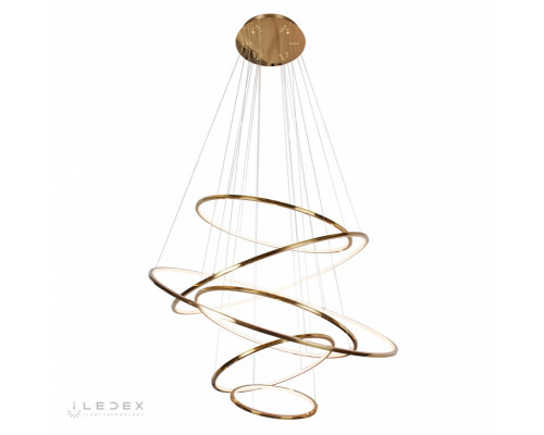 Купить Каскадная люстра iLedex XT04-D1200 GD| VIVID-LIGHT.RU