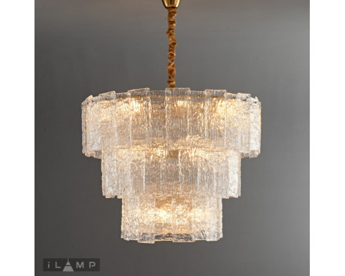 Сделать заказ Каскадная люстра iLamp P6315-D800 BR| VIVID-LIGHT.RU