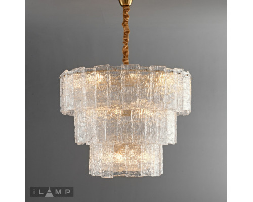 Сделать заказ Каскадная люстра iLamp P6315-D800 BR| VIVID-LIGHT.RU