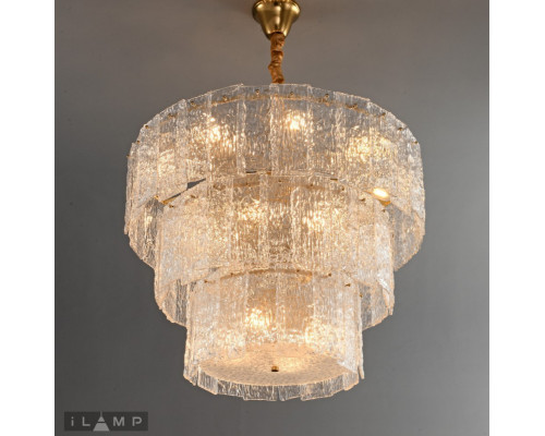 Сделать заказ Каскадная люстра iLamp P6315-D800 BR| VIVID-LIGHT.RU