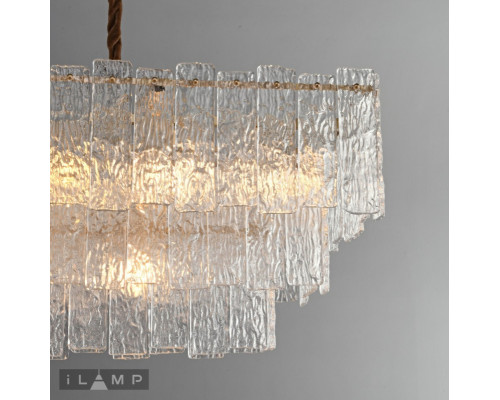 Оформить заказ Каскадная люстра iLamp P6315-1200 BR| VIVID-LIGHT.RU
