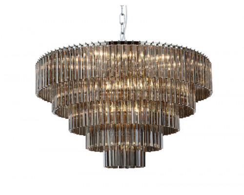 Купить Каскадная люстра Newport 8708+17/C fume| VIVID-LIGHT.RU