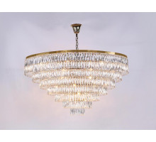 Каскадная люстра Newport 10129+37/C gold