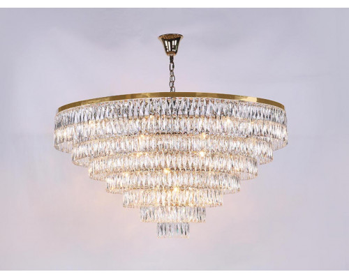 Купить Каскадная люстра Newport 10129+37/C gold| VIVID-LIGHT.RU