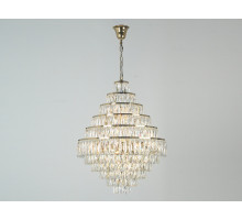 Каскадная люстра Newport 10125+15/C gold